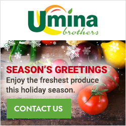 Season's Greetings. Enjoy the freshest produce this holiday season.