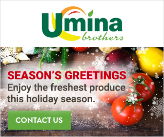 Season's Greetings. Enjoy the freshest produce this holiday season.